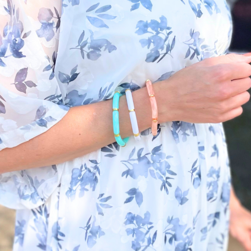 Coral Reef Bracelet Stack