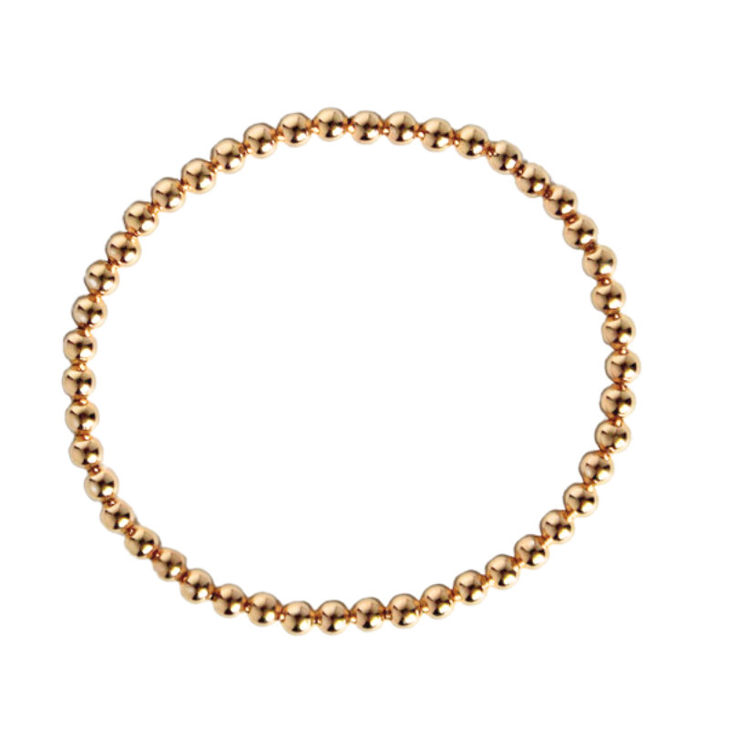 Popular gold stretch bracelet