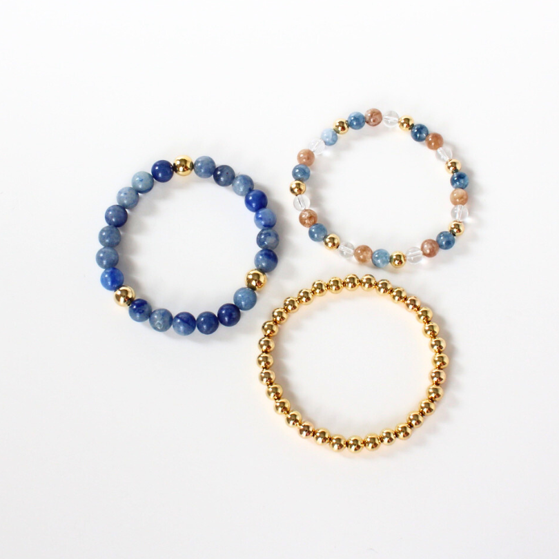 Pumpkin Apple Bracelet Stack