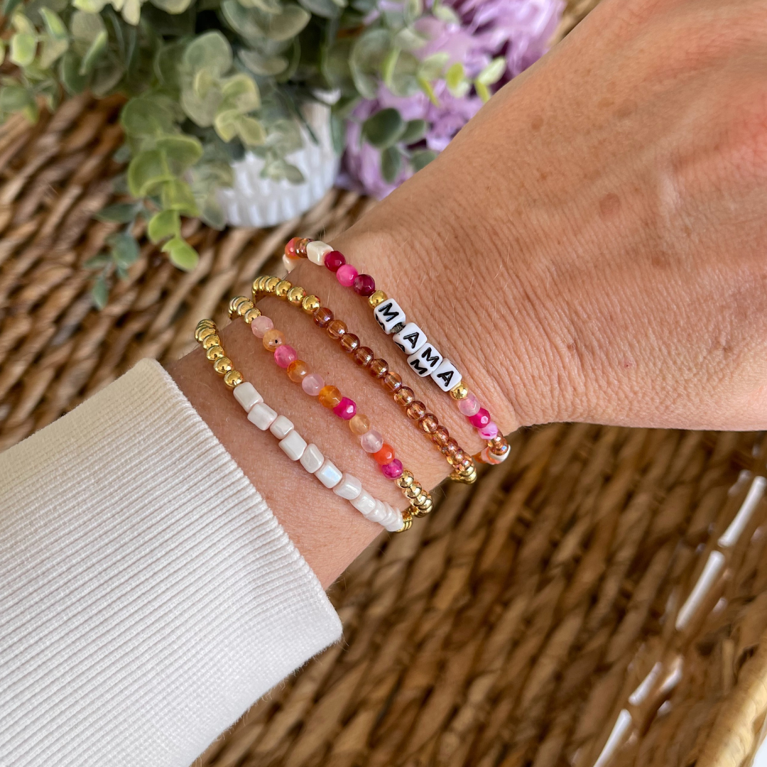 Berry Word Bracelet