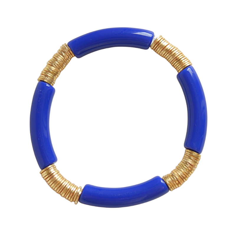 Blue outlet Plexiglass bracelet